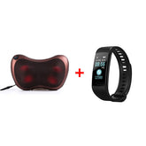 Θερμαινόμενο Μαξιλάρι μασάζ Shiatsu + ρολόι Fitness Smart